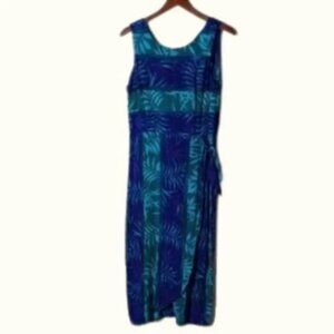 BOULEVARD DE PARIS Hawaiian Maxi Dress - M